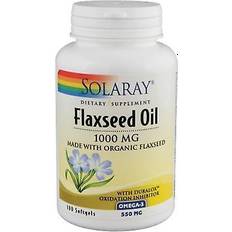 Solaray Fatty Acids Solaray Flaxseed Oil 1000mg 100 pcs