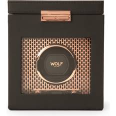 Watch Winders Wolf Axis Single Winder with Storage Copper
