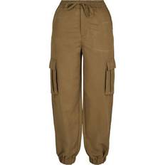 Urban Classics Ladies Viscose Twill Cargo Pants - Summerolive