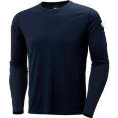 Helly Hansen Sportswear Garment Clothing Helly Hansen Tech Crew Long Sleeve T-shirt Men - Navy