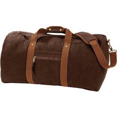 Quadra Vintage Canvas Holdall Bag 45L 2-pack - Vintage Brown