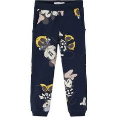 Disney Trousers Children's Clothing Name It Minnie Janita Sweatpants - Dark Sapphire