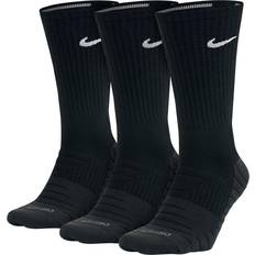 Women Clothing Nike Everyday Max Cushioned Training Crew Socks 3-pack Unisex - Black/Anthracite/White