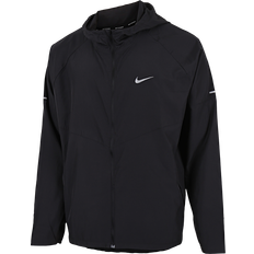 Water Repellent Outerwear Nike Miler Repel Running Jacket Men's - Black