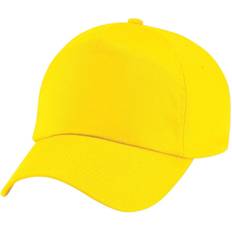 Beechfield Unisex Plain Original 5 Panel Baseball Cap - Yellow