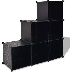 White Storage Cabinets vidaXL Cube Storage Cabinet 110x110cm