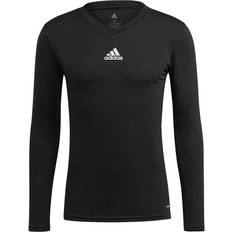 Adidas Sportswear Garment Base Layer Tops adidas Team Base Long Sleeve T-shirt Men - Black