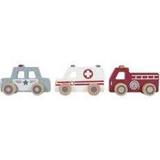 Little Dutch Toy Vehicles Little Dutch Emergency Services Vehicles 4388