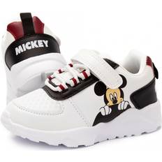 Disney Childrens/Kids Mickey Mouse Trainers - White/Black