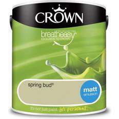 Crown Green Paint Crown Breatheasy Ceiling Paint, Wall Paint Spring Bud 2.5L