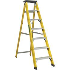 Step Ladders Sealey FSL7 Fibreglass Step Ladder 6-tread En 131