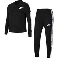 Tracksuits Children's Clothing Nike Kid's Sportswear Tracksuit - Black/White (CU8374-010)