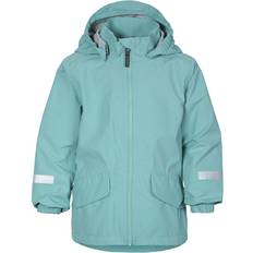 Recycled Materials Shell Outerwear Didriksons Norma Kid's Jacket - Turquoise Aqua (504012-516)