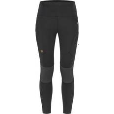 Fjällräven Women - XL Trousers & Shorts Fjällräven Abisko Trekking Tights Pro W - Black/Iron Grey
