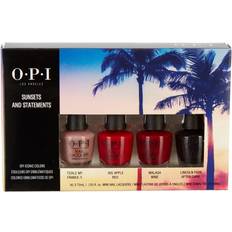 OPI Sunsets & Statements Mini Kit 4-pack