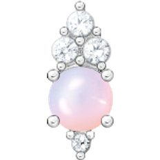 Opal Jewellery Thomas Sabo Charm Club Single Vintage Ear Stud - Silver/Pink/Transparent