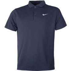Blue - Tennis Tops Nike Court Dri-Fit Tennis Polo Men - Obsidian/White