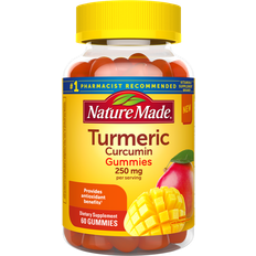 Mango Supplements Nature Made Turmeric Curcumin Gummies 250mg Mango 60 pcs