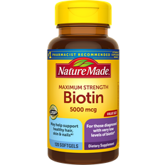 Nature Made Maximum Strength Biotin 5000mcg 120 pcs
