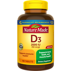 Nature Made Vitamin D3 2000iu 400 pcs