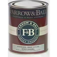 Farrow & Ball Estate No.242 Metal Paint, Wood Paint Pavilion Grey 0.75L
