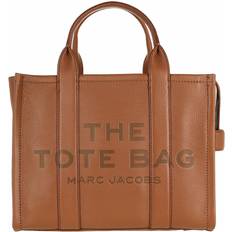 Credit Card Slots Totes & Shopping Bags Marc Jacobs The Leather Small Tote Bag - Argan Oil