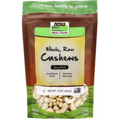 NOW Real Food Cashews, Whole, Raw & Unsalted