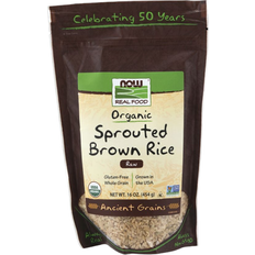 Kosher Rice & Grains Now Foods Organic Sprouted Brown Rice