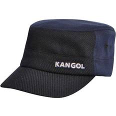Kangol Textured Wool Army Cap Unisex - Navy