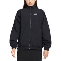 Nike M - Women Jackets Nike Sportswear Essential Windrunner Woven Jacket Women - Black/Black/White