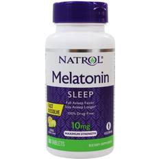 Melatonin 10mg Natrol Melatonin Sleep Fast Dissolve Citrus 10 mg. 60 Tablets