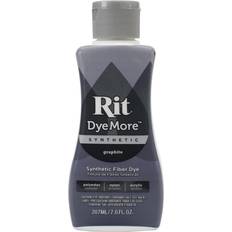 Black Textile Paint Rit DyeMore Synthetic Fiber Dye Graphite 207ml