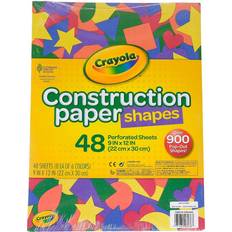 Crayola DIY Crayola Construction Paper Pads 48 sheets 9 in. x 12 in. paper shapes