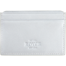 Royce RFID-Blocking Executive Slim Credit Card Case - Silver
