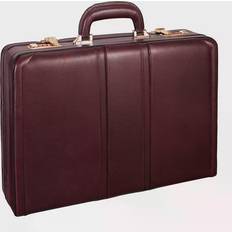 Red Briefcases McKlein Coughlin Expandable Attaché Briefcase - Burgundy