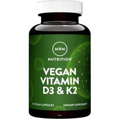 MRM Nutrition Vegan Vitamin D3 & K2 60 Vegan Capsules