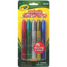 Crayola Glue Crayola Washable Glitter Glue bold set of 5