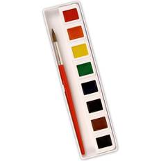 Black Water Colours Watercolor Sets square standard set of 8