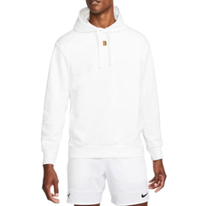 Tennis - White Tops Nike Court Fleece Tennis Hoodie Men - White