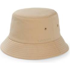 Beige - Men Hats Burberry Embroidered Logo Bucket Hat - Honey