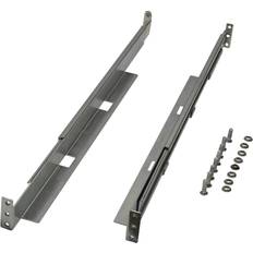 Silver Power Strips & Extension Cords Tripp Lite 4POSTRAILKIT1U 4-Post 1U Universal Adjustable Rack-Mount Shelf Kit