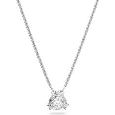 Brass Necklaces Swarovski Millenia Pendant Necklace - Silver/Transparent