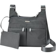 Baggallini Cross Over Crossbody With RFID - Charcoal
