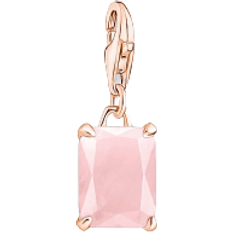 Thomas Sabo Charm Club Collectable Large Charm Pendant - Rose Gold/Pink