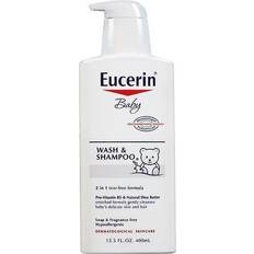 Eucerin Baby Wash & Shampoo Fragrance Free 400ml