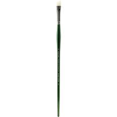 Princeton Series 6100 Summit White Synthetic Long Handle Brushes 6 angle bright