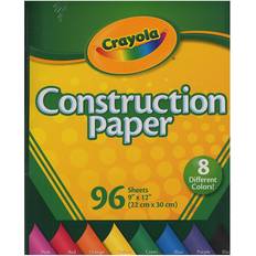 Crayola Sketch & Drawing Pads Crayola Construction Paper Pads 96 sheets 9 in. x 12 in. assorted colors