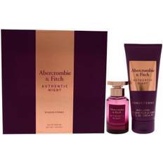 Abercrombie & Fitch Gift Boxes Abercrombie & Fitch Authentic Night Woman EDP 50 Bodylotion 200 ml