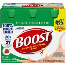Boost HIGH PROTEIN Creamy Strawberry 6-8 fl. oz. Bottles 12 pcs