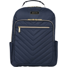 Kenneth Cole Chelsea Chevron Quilted Computer Backpack 15.6" - Navy